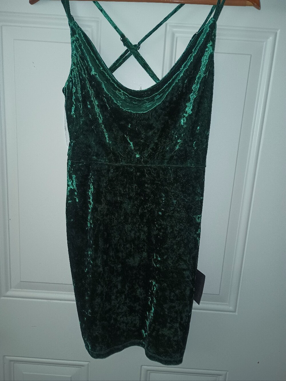 Lulu's Women's Short Dress. 90% Polyester And 10% Spandex, Lining Is 100% Poly